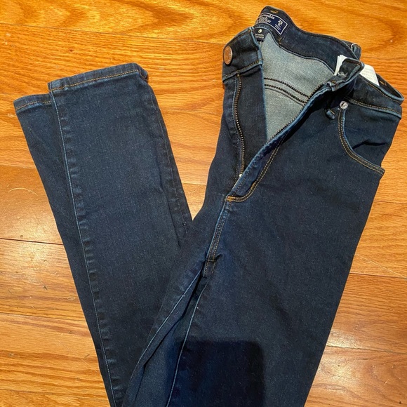 Dark Wash Skinny Jeans - Picture 1 of 2